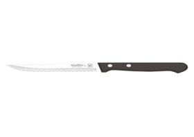 Cuchillo Verduras 13 Cm Con Sierra - M.Negro Remache, Estuche 3 Uds