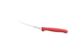 Deshuesador Curvo 15 Cm - Mango Rojo, Display