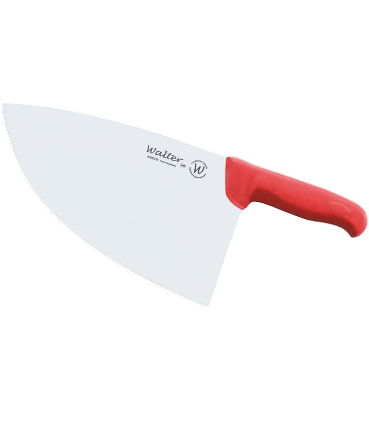 Macheta Chuletera Madrid 30,5 Cm - Mango Rojo, Display