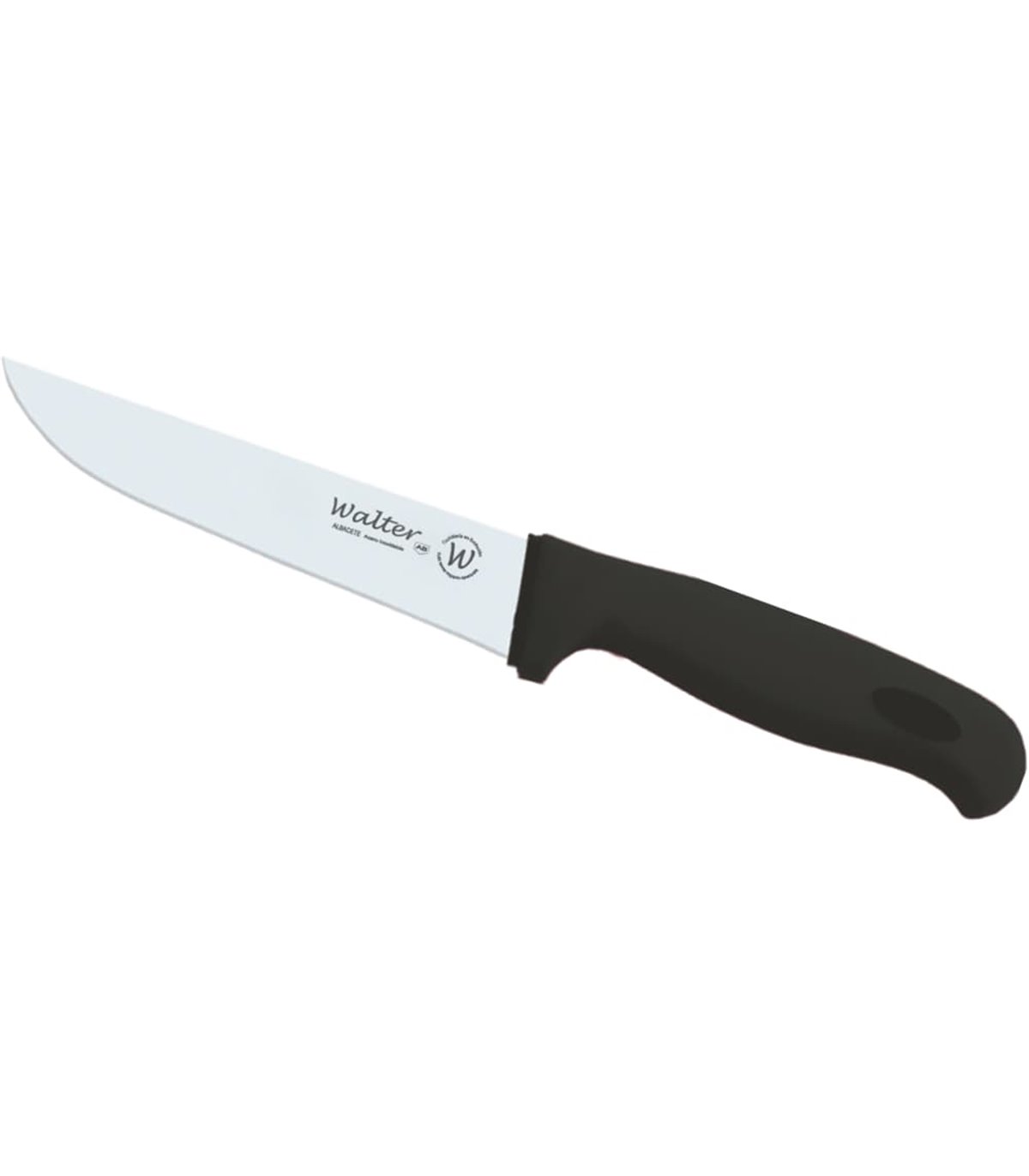 Carnicero Universal 15 Cm - Mango Negro, Display