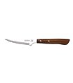 Juego 6 uds. - Cuchillo Chuletero 10,5 cm - Mango Madera prensada